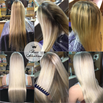 Мелирование, Балаяж, Шатуш, Омбре
                    Салон краси Парикмахер Алевтина Харків