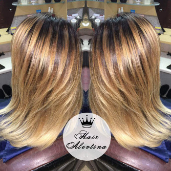 Мелирование, Балаяж, Шатуш, Омбре
                    Салон краси Парикмахер Алевтина Харків