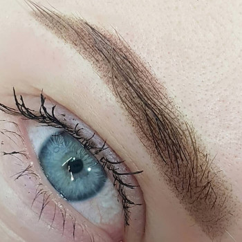 Пудровые брови
                    Студия татуажа Permanent Profy Киев