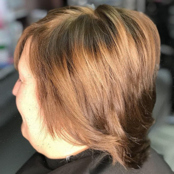 Стрижка с градуированной формой