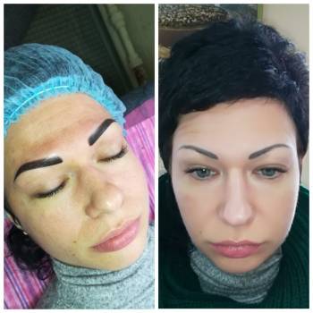 Перекрытие старого татуажа