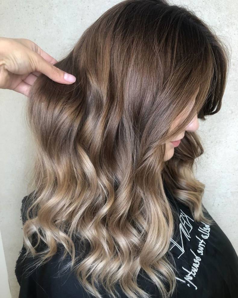 Стрижка на длинные волосы укладка волос сложное окрашивание, фото -  MFL Spa & Beauty Salon