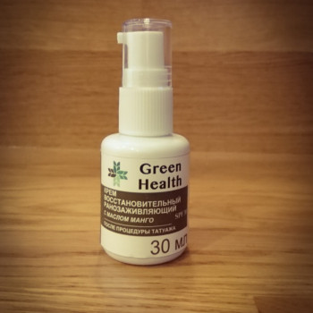 Крем восстановительный ранозаживляющий с маслом манго после процедуры татуажа SPF 30 30 мл