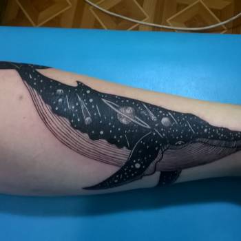 Татуировка - Галактический Кит