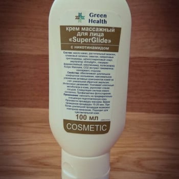 Массажный крем для лица "SuperGlide" с никотинамидом 100 мл