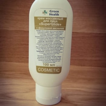Массажный крем для лица "SuperGlide" с феруловой кислотой 100 мл