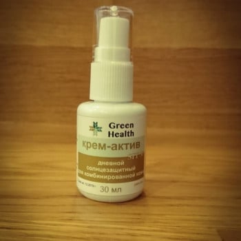 Крем-актив дневной солнцезащитный для комбинированной кожи, SPF 30 30 мл