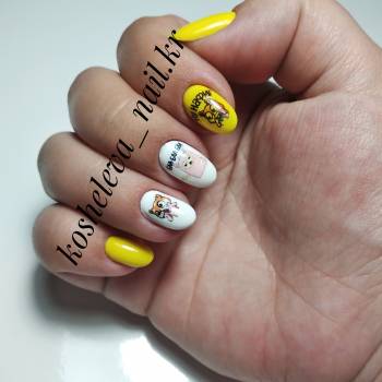 Фото з портфоліо майстра Юлия Кошелева (майстер манікюру, Кривий Ріг)