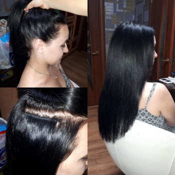 Тресове нарощування, голливудское наращивание волос
                    Перукар Юлия Кривий Ріг