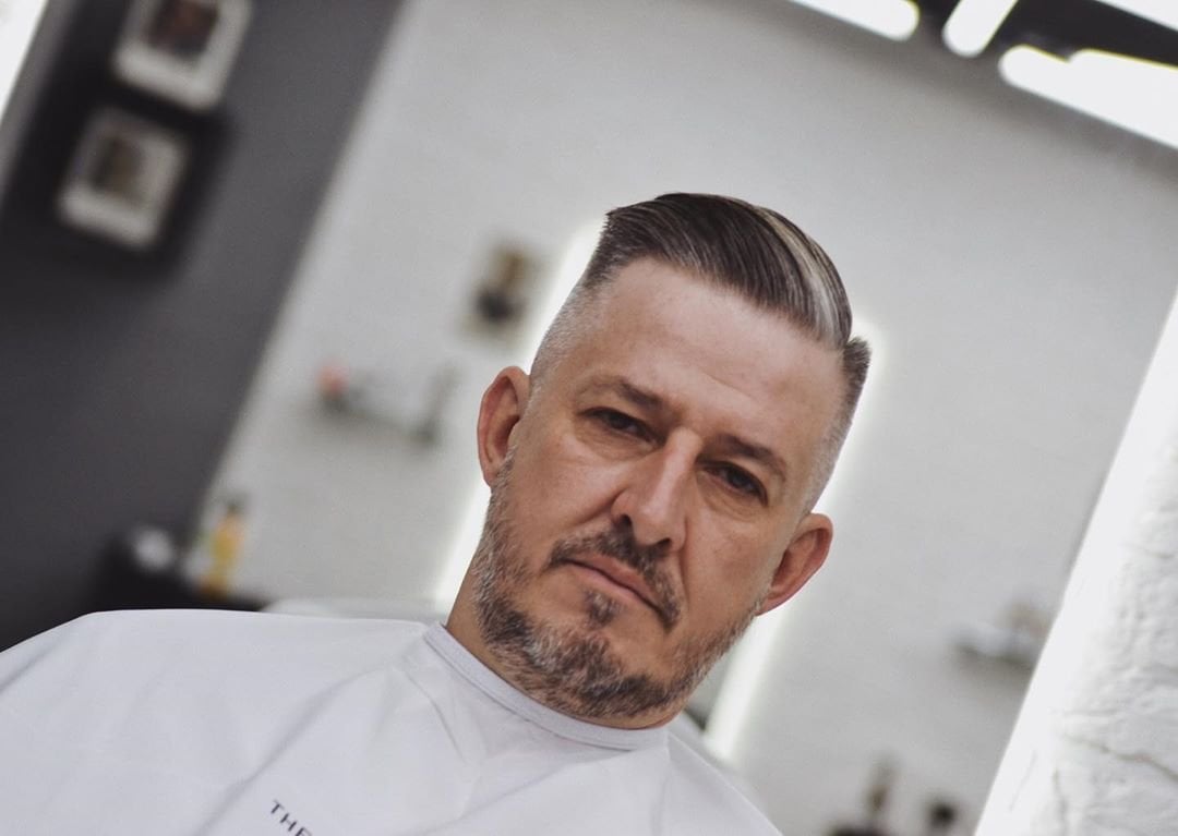 Мужская стрижка фейд андеркат, фото - Барбершоп Real Barbers
