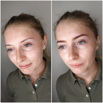 Корекція та фарбування брів хна/фарба