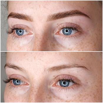 Коррекция и окрашивание бровей