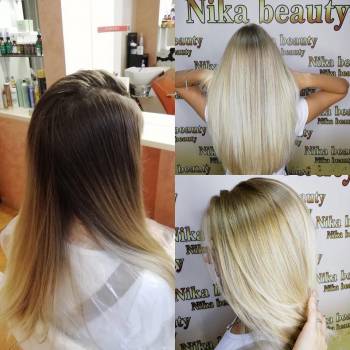 Окрашивание волос