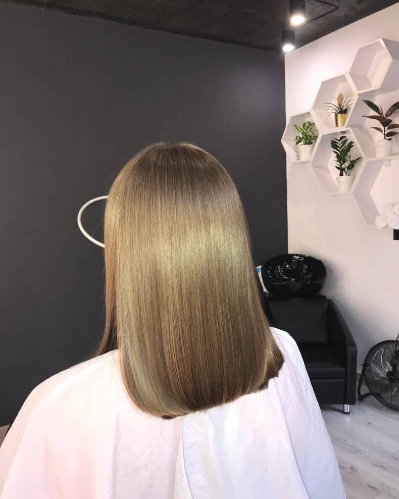 Стрижка на середнє волосся каре до плеч, фото -  S Hair