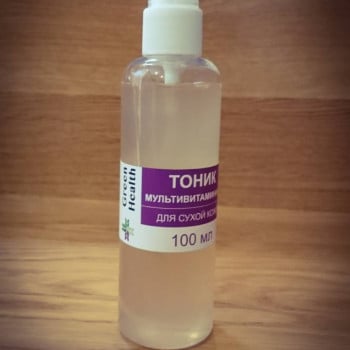 Тоник для лица мультивитаминный для сухой кожи 100 мл