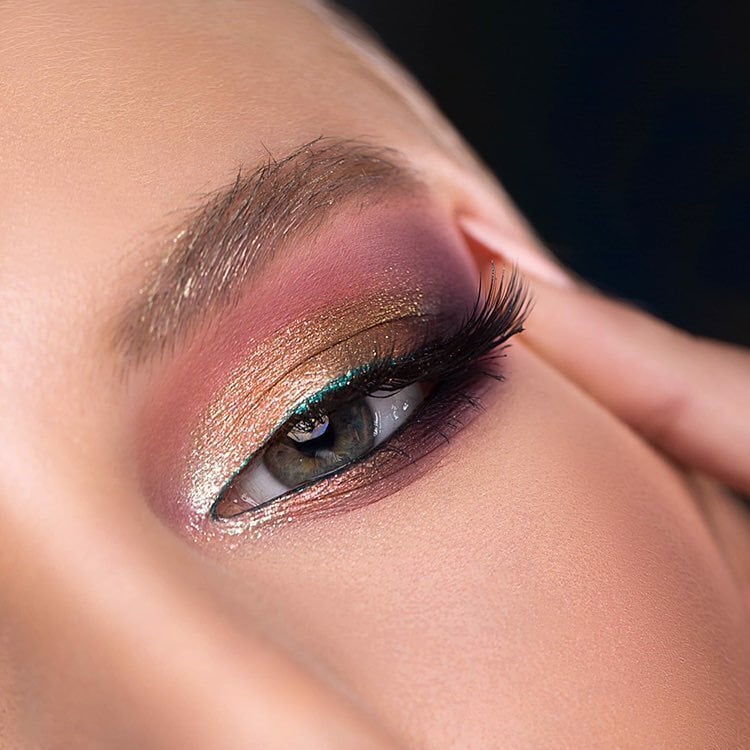 Макияж глаз яркий необычный, фото -  Kuznecova Make-Up Studio