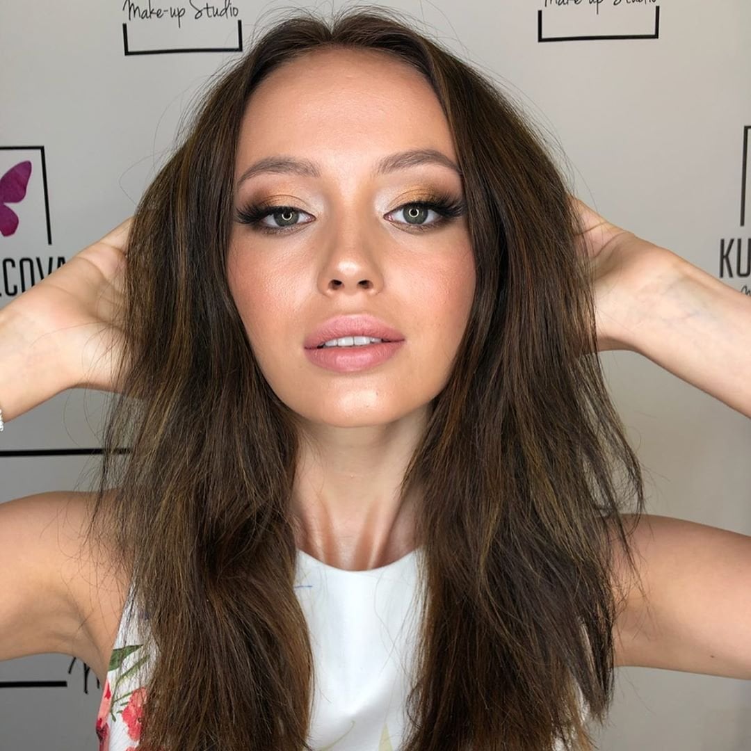 Нюдовый макияж красивый нежный, фото -  Kuznecova Make-Up Studio