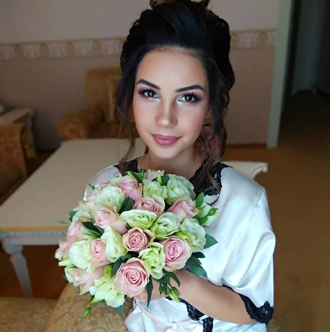 Свадебный макияж красивый нежный, фото -  Маргарита
