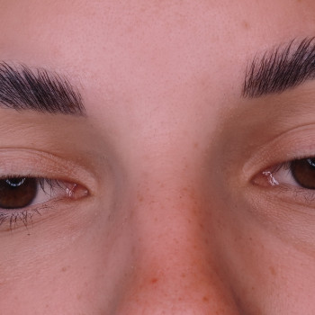 Долговременная укладка+окрашивание 