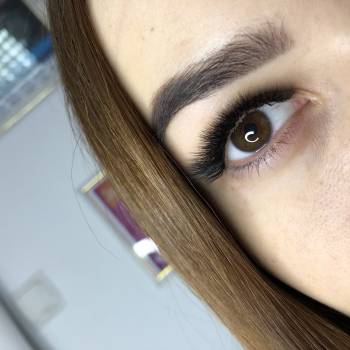 0.07 толщина реснички
L изгиб
лисий эффект