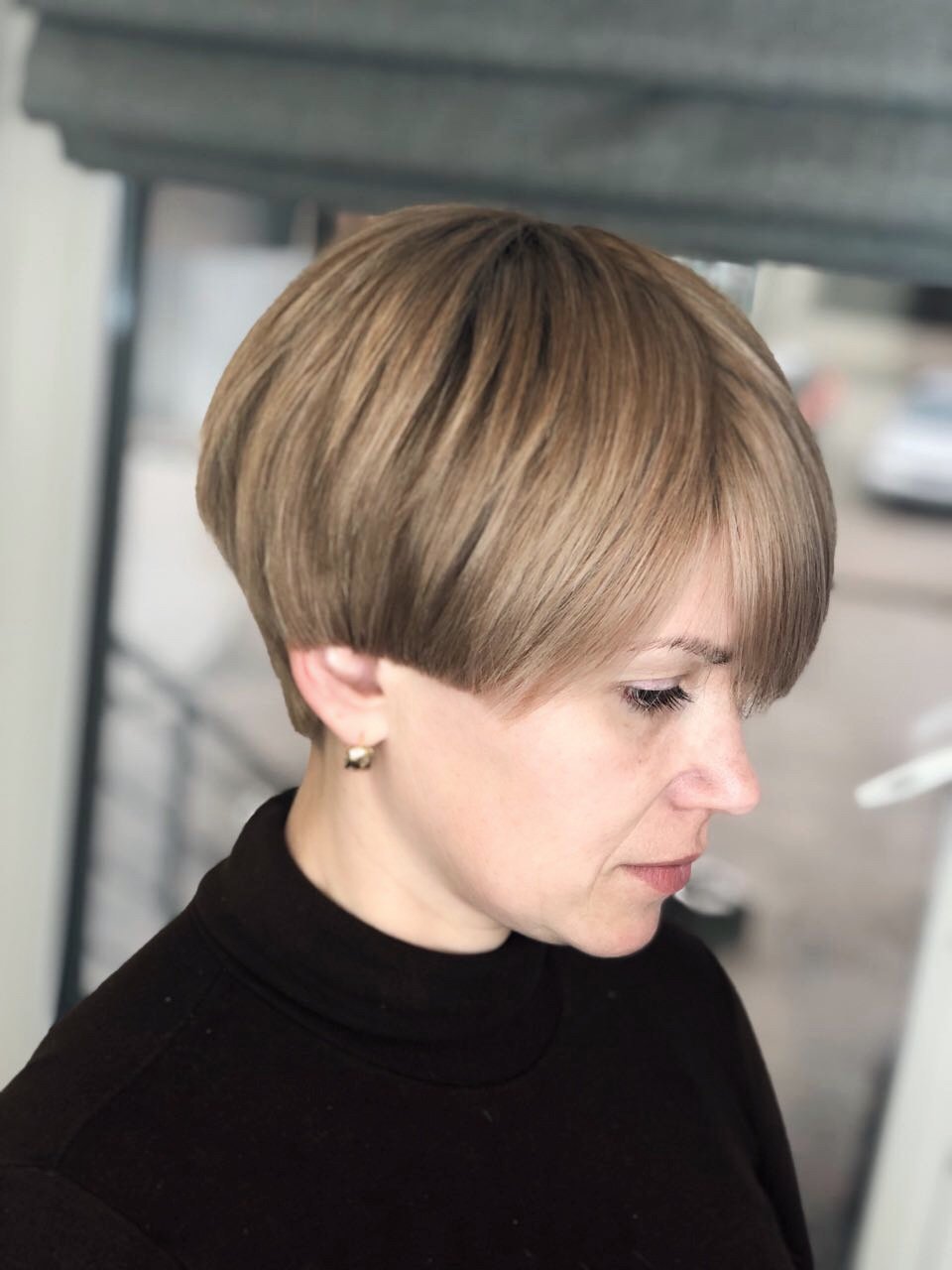 Коротка жіноча стрижка на коротке волосся, фото - Студія краси Oliferchuk Beauty Studio