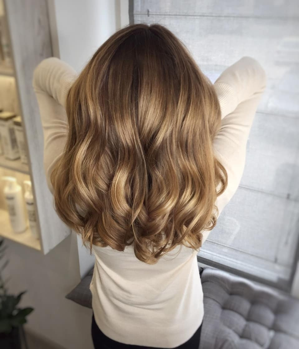 Стрижка на длинные волосы укладка волос балаяж, фото - Студия красоты Oliferchuk Beauty Studio