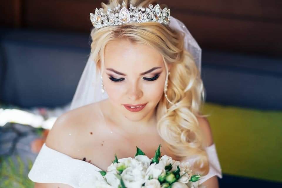 Весільна фотосесія портретна жіночна, фото - Візажист Марина Шульц