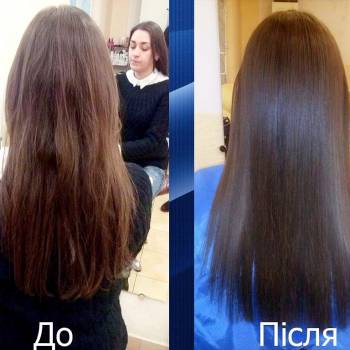 Кератинування волосся