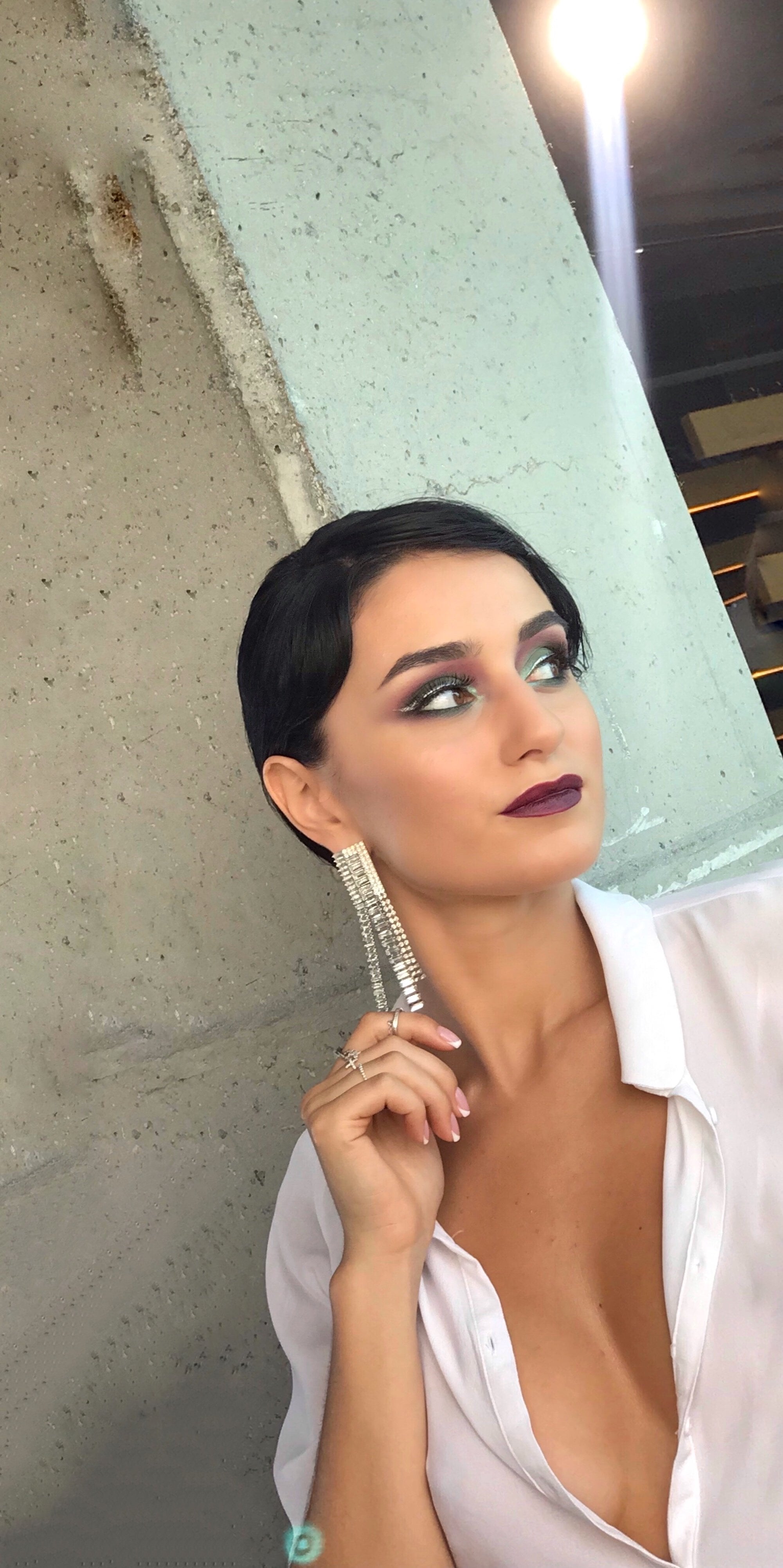 Фешн фотосесія стильна у сорочці, фото - Курси та навчання Hollywood Beauty