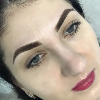 Пудровые брови / акварельные губы
                    Мастер перманентного макияжа Светлана Сугакова Одесса