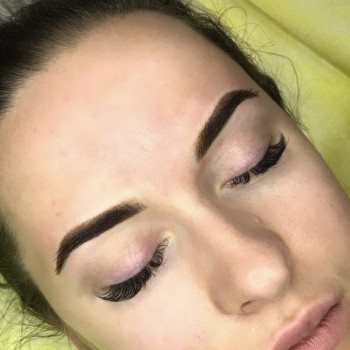 Пудровые брови / акварельные губы
                    Мастер перманентного макияжа Светлана Сугакова Одесса