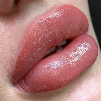 Пудровые брови / акварельные губы
                    Мастер перманентного макияжа Светлана Сугакова Одесса