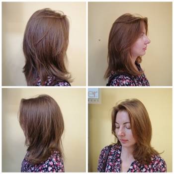 Стрижка техникой, которая позволяет отрастить длину