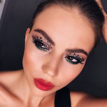 Фото з портфоліо майстра Алина Рудик (візажист, Харків)