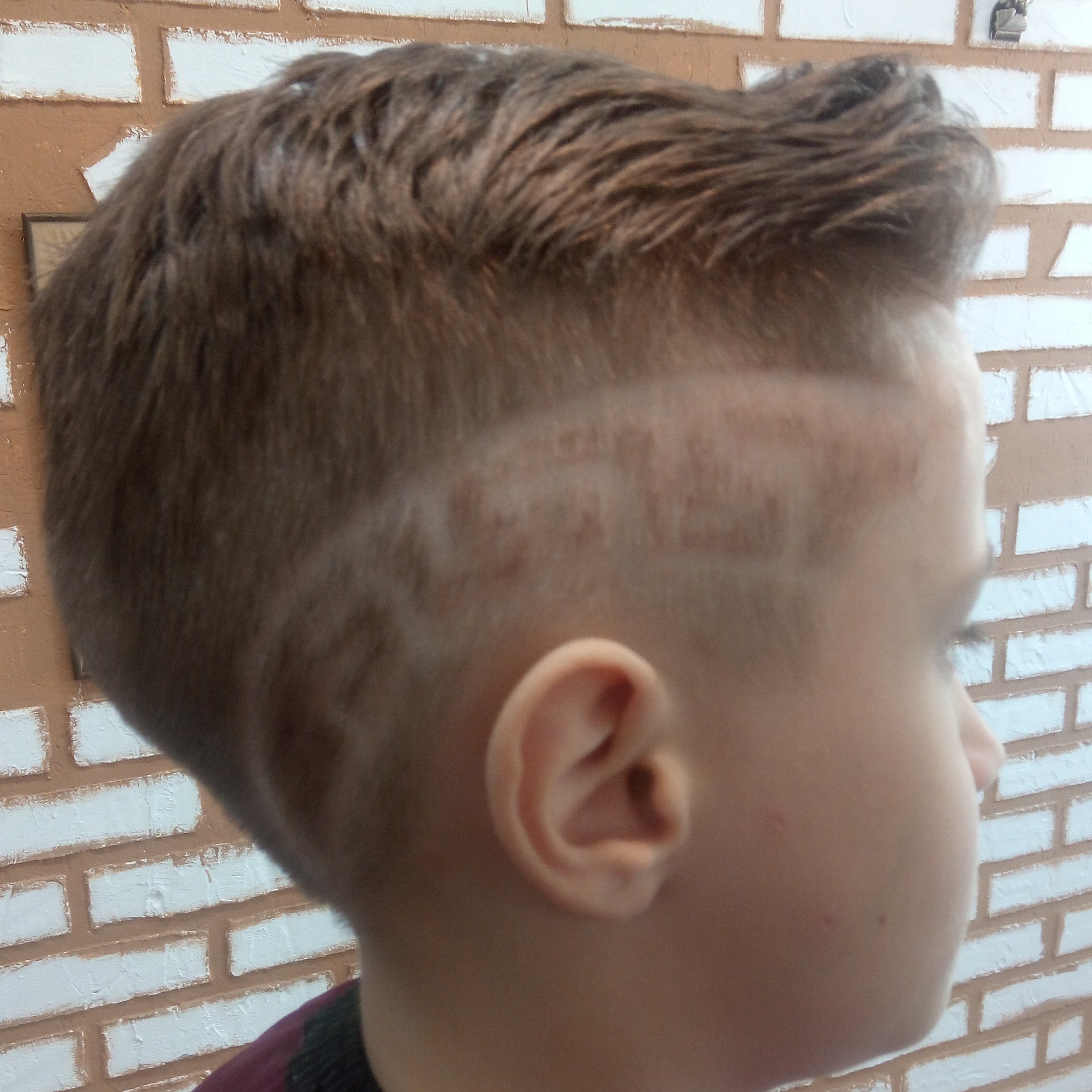 Дитяча стрижка Малюнок на волоссі (hair tattoo), фото - Перукар Али Касра