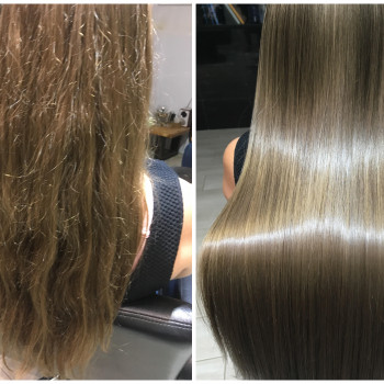 Кератинове випрямлення волосся
                    Парикмахер Юлия Киев