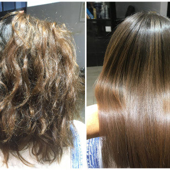 Кератинове випрямлення волосся
                    Парикмахер Юлия Киев