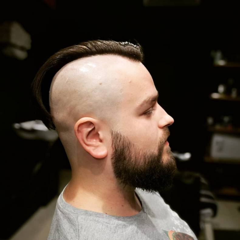 Мужская стрижка андеркат модная, фото -  Cut Men