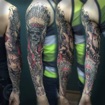 Тату салон в Днепропетровске \ Индивидуальные проекты 