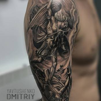 Религиозная татуировка в Днепропетровске \ Индивидуальные пр