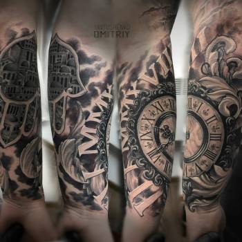 Тату Хамса в Днепре \ Индивидуальные проекты 