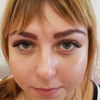 Наращивание ресниц МЕГА объем 
                    Лешмейкер Анастасия Пушкарьова Київ