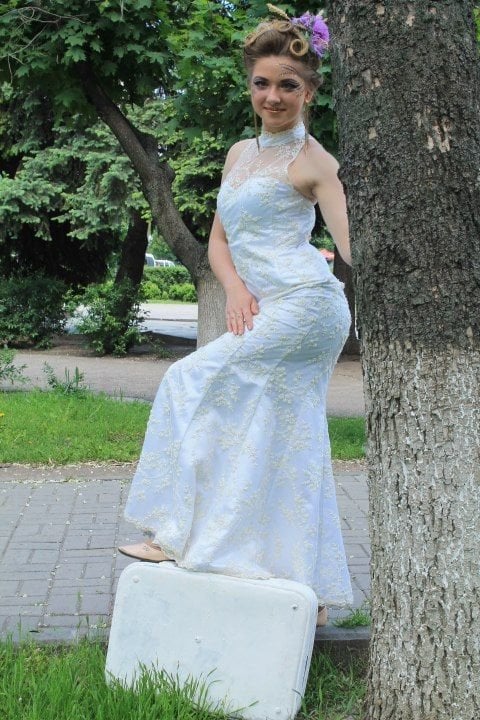 Фотосесія на природі весільна у сукні, фото -  Гармония