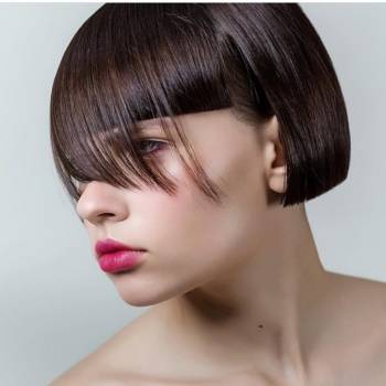 Коктельный макияж (акцент на губы) 