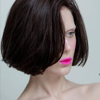 Коктельный макияж (акцент губы) 