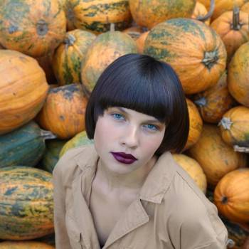 Коктельный макияж (акцент на губы) 