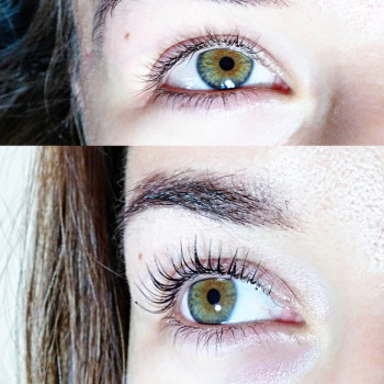 Биозавивка ресниц, фото - лешмейкер Анастасия Цезарюк