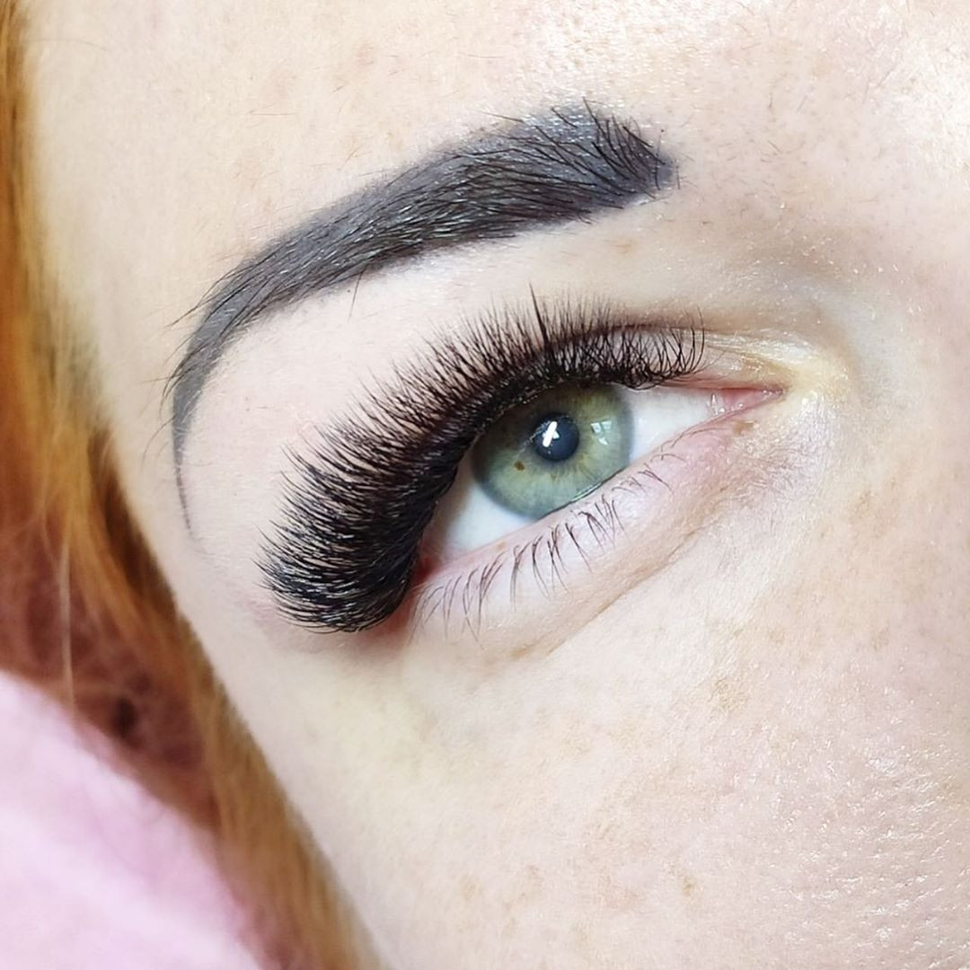 Наращивание ресниц лисичка 3д, фото -  Elite Lashes