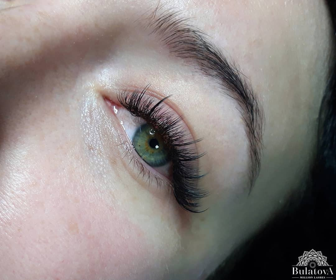 Нарощування вій нарощення 3д, фото -  Bulatova Million Lashes