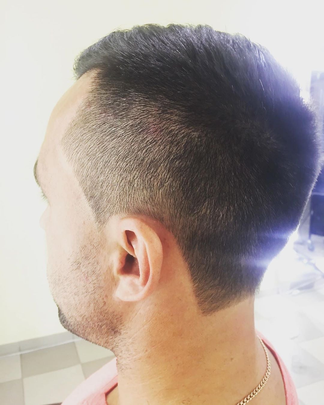 Мужская стрижка на короткие волосы фейд, фото - Студия красоты MA The Hair Beauty Room